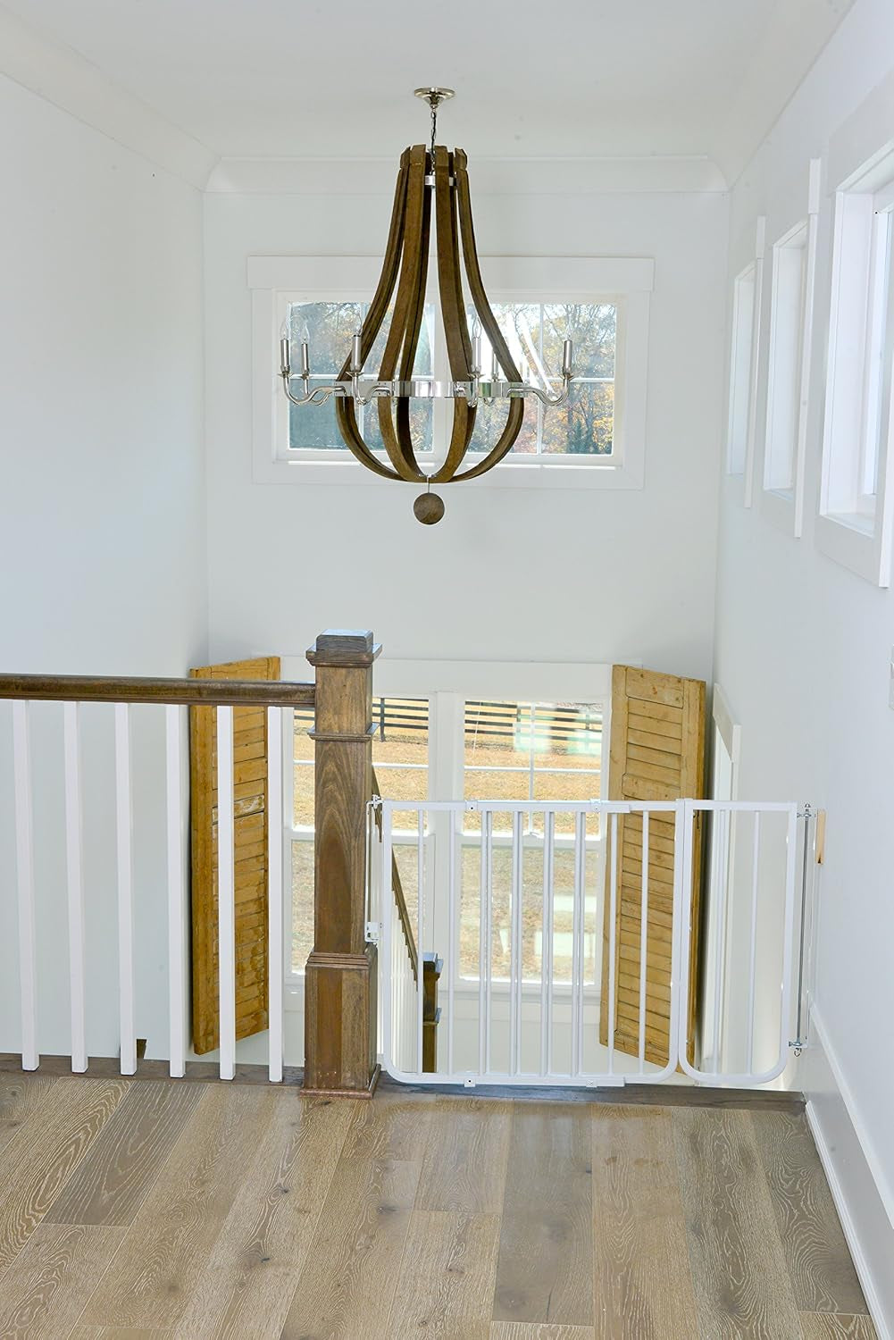 BX1 10.5 in Baby Gate Extension, White