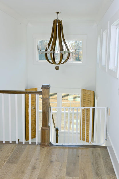 BX1 10.5 in Baby Gate Extension, White