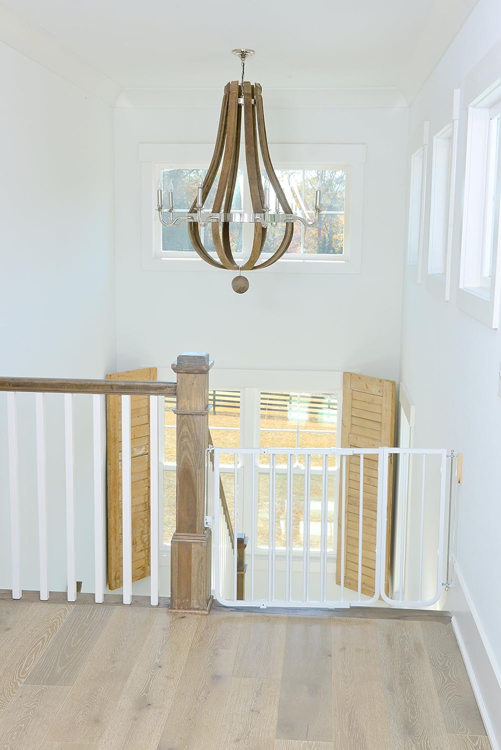 BX1 10.5 in Baby Gate Extension, White