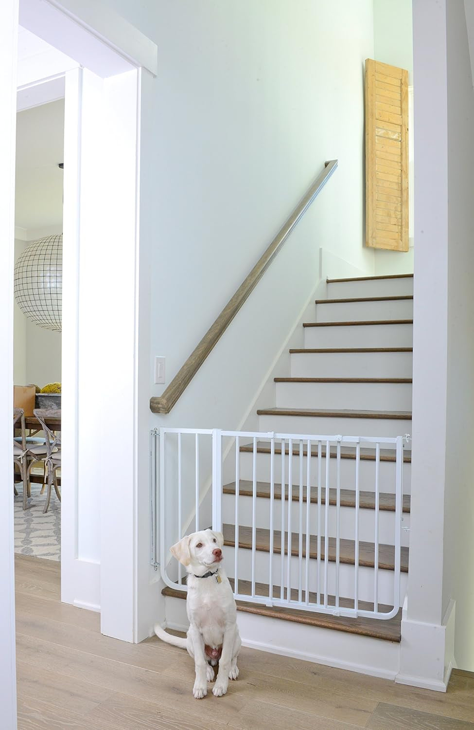 BX1 10.5 in Baby Gate Extension, White