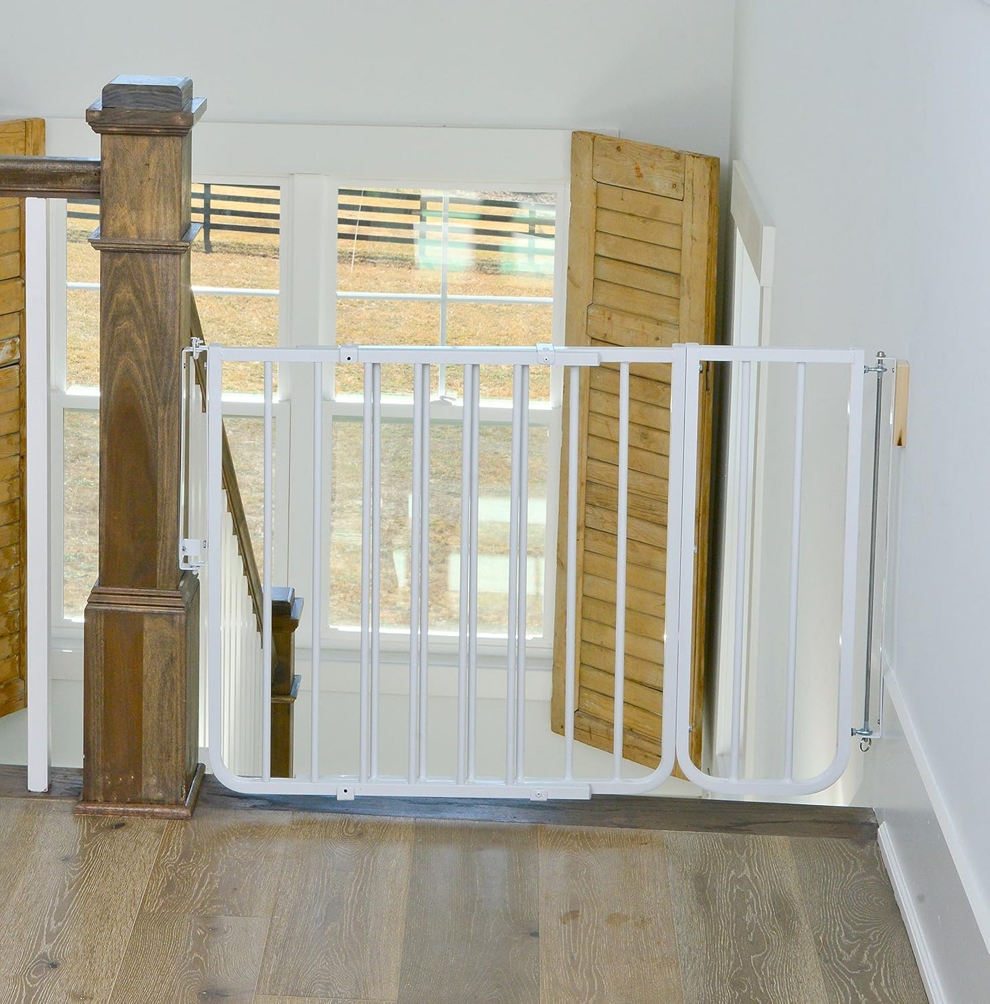 BX1 10.5 in Baby Gate Extension, White
