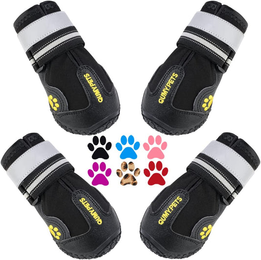 Dog Shoes for Hot Pavement, Dog Snow Boots & Paw Protectors for Winter